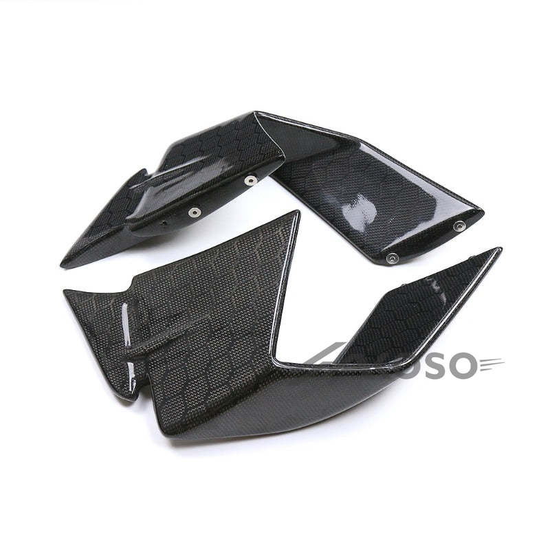 AKOSO 2019-2022 BMW S1000RR Carbon Fiber Wind Deflector Wings Winglets Fairing