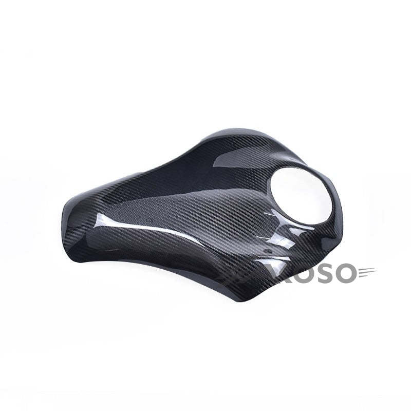 AKOSO 2017-2019 Kawasaki Z900 Carbon Fiber Motorcycle Fuel Gas Tank Cover Protector Fairing