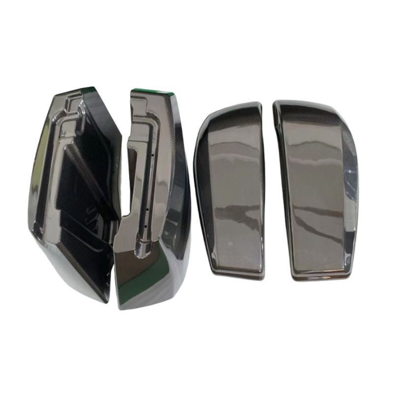 AKOSO Carbon Fiber Saddle Bags Kit For 2024+ Harley Davidson Touring Road Glide Street Glide
