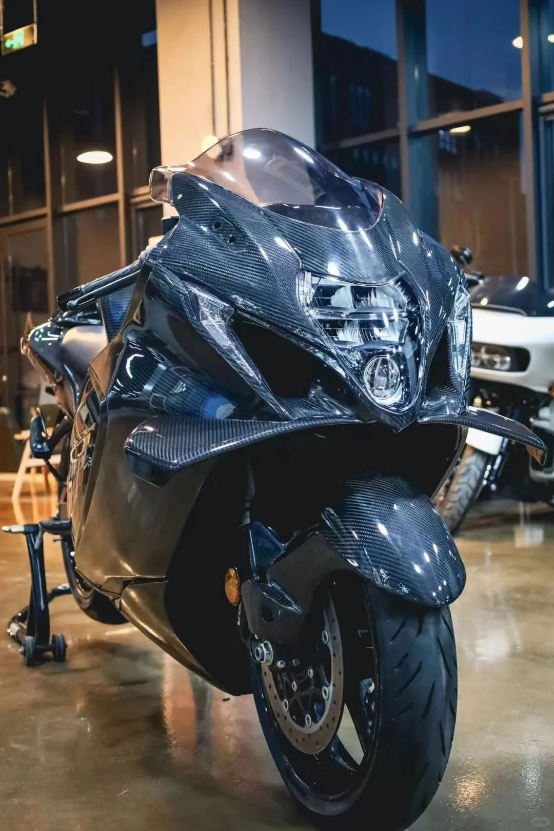 AKOSO Suzuki Hayabusa Gen3 GSX1300R 2021‑ Full Dry Carbon Fiber Body Kit 30‑Piece Complete Fairing Set
