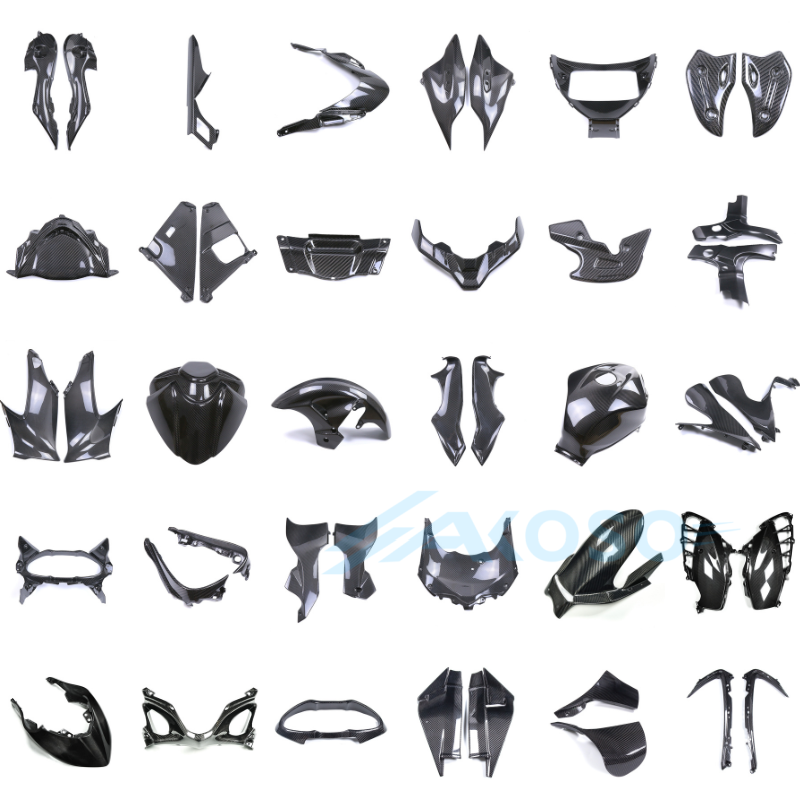 AKOSO Suzuki Hayabusa Gen3 GSX1300R 2021‑ Full Dry Carbon Fiber Body Kit 30‑Piece Complete Fairing Set