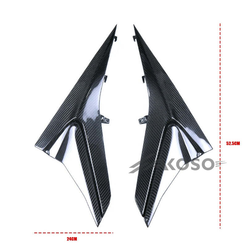 AKOSO 2021+ Aprilia RS660 Tuono660 Carbon Fiber Motorcycle Seat Lower Side Panel Decorative Components