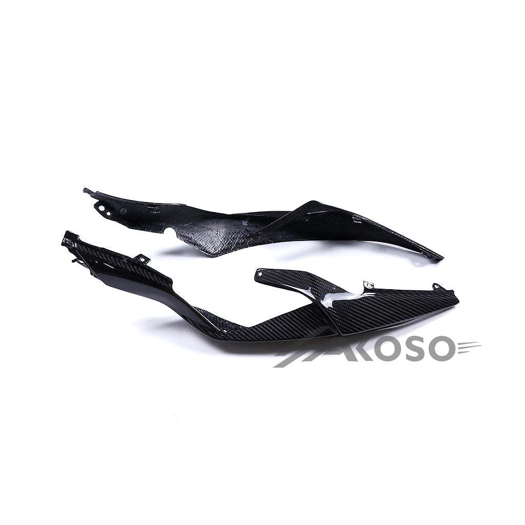 AKOSO 2024+ Kawasaki Ninja ZX-10R Carbon Fiber Rear Seat Side Panel Cover Fairings Motorcycle