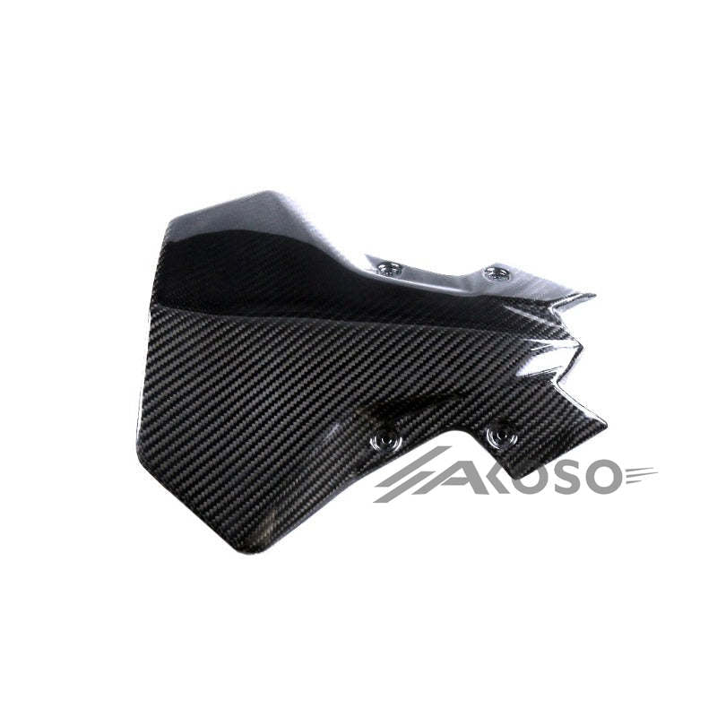 AKOSO 2020-2024 Kawasaki Z900 Carbon Fiber Motorcycle Front Wind Windshield Fairing Windscreen