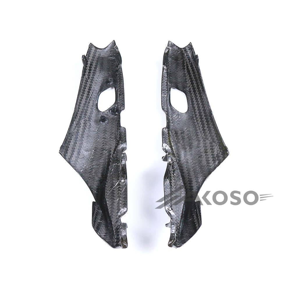 AKOSO 2021-2024 Yamaha MT09 FZ09 Real Carbon Fiber Motorcycle Rear Seat Cowl Guard Tail Seat Side Panels Fairing