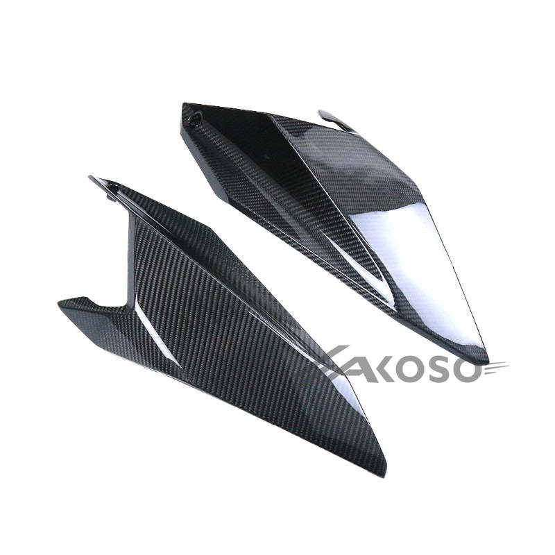 AKOSO KTM 1290 Super Duke R 2017-2019 Carbon Fiber Motorcycle Accessories Fuel Tank Side Panels