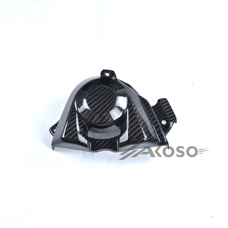 AKOSO 2015-2024 Kawasaki Ninja H2 H2R Carbon Fiber Motorcycle Engine Cover Fairing