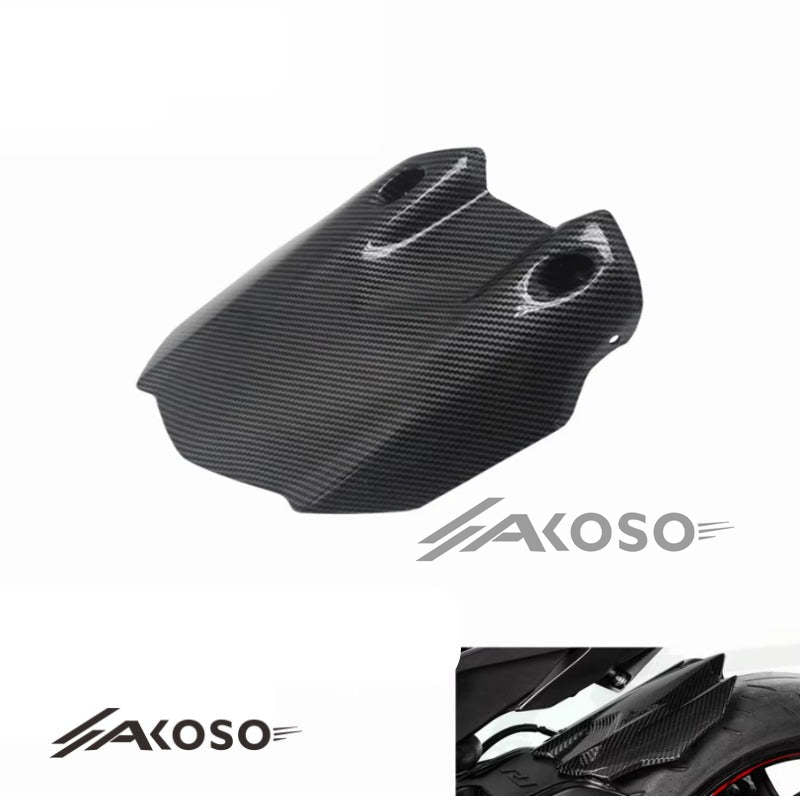 AKOSO 2015-2019 Yamaha YZF R1 R1M Carbon Fiber Motorcycle Rear Fender Hugger Mudguard