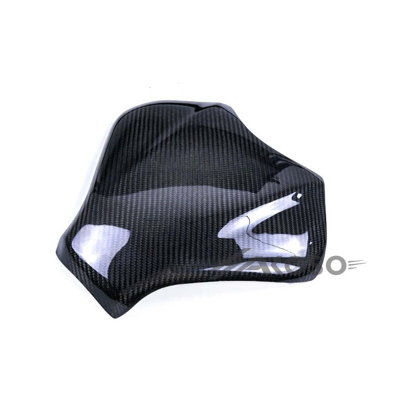 AKOSO 2014-2018 Honda CB650F CBR650F / 2019+ CB650R CBR650R Carbon Fiber Motorcycle Fuel Tank Cover Gas Tank Fairing Cover