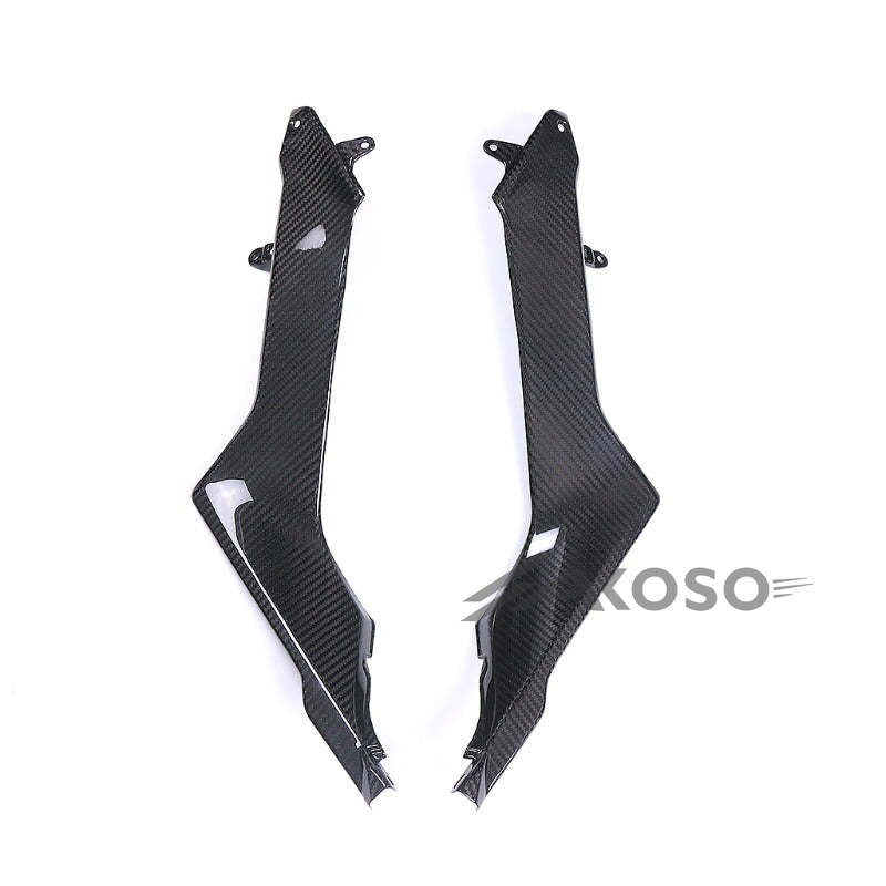 AKOSO 2021-2024 Honda CBR1000RR-R Carbon Fiber Tank Side Panels Motorcycle Surframe Cover Fairing Kits