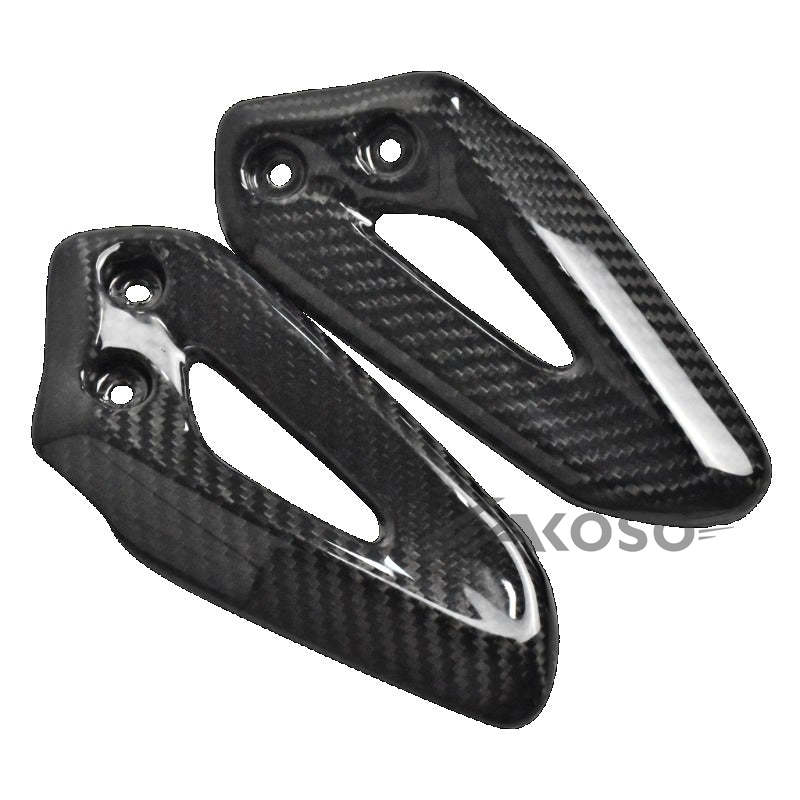 AKOSO 2019-2023 Triumph Speed Twin 1200 Carbon Fiber Rear Guard Pedal Motorcycle Accessories