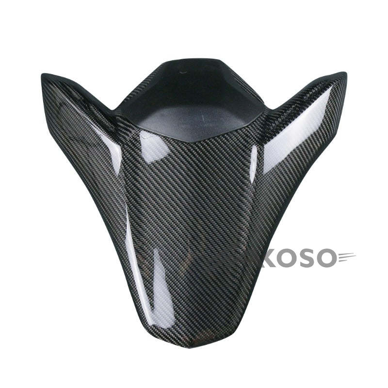 AKOSO 2017-2019 Kawasaki Z900 Carbon Fiber Motorcycle Rear Passenger Seat Cowl Tail Pillion Seat Cover