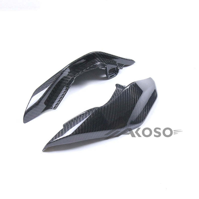 AKOSO 2022-2024 Yamaha MT10 Carbon Fiber Accessories Motorcycle Rear Seat Side Panels Cover Fairing Parts