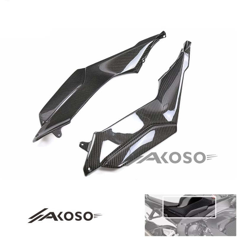 AKOSO 2021-2024 Honda CBR1000RR-R Carbon Fiber Motorcycle Fuel Tank Side Panel Fairings