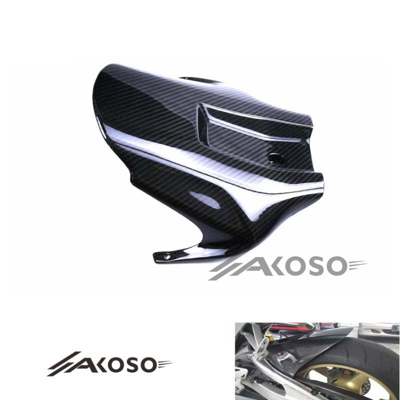 AKOSO 2017-2024 Honda CBR1000RR Carbon Fiber Motorcycle Rear Hugger Fender