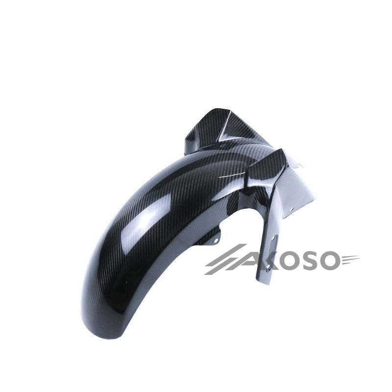 AKOSO 2012-2015 Yamaha Tmax 530 Carbon Fiber Front Fender Hugger Mudguard