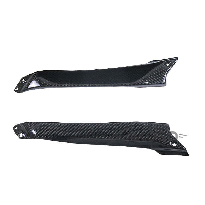 AKOSO 2015-2024 Kawasaki Ninja H2 H2R Carbon Fiber Motorcycle Front Fuel Tank Side Plate Panel Fairing Kits