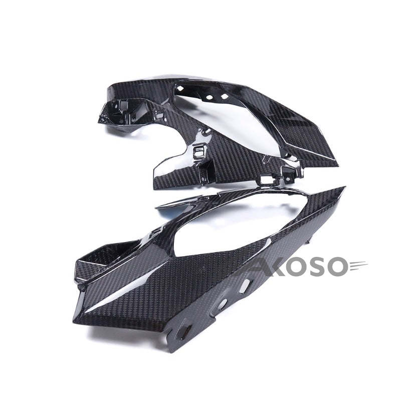 AKOSO BMW F900R F900XR 2020-2024 Carbon Fiber Motorcycle Front Headlight Bracket Fairing