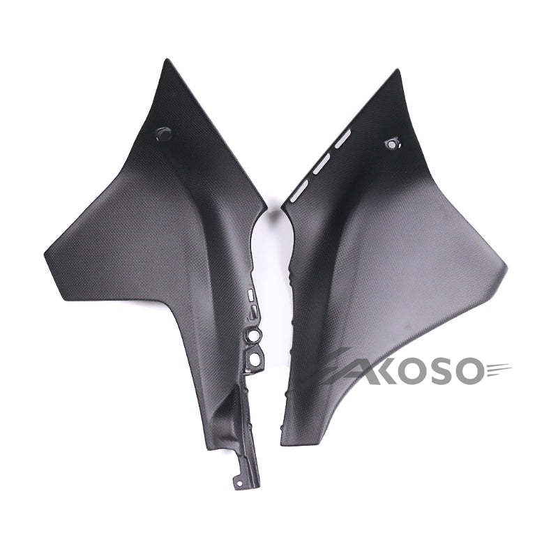 AKOSO Yamaha R1 2020-2024 Carbon Fiber Front Tank Upper Side Fairings Panels Fairing