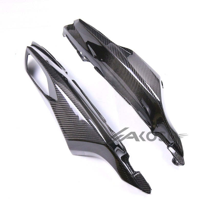 AKOSO 2013-2015 Kawasaki Ninja ZX-14R ZZR1400 Carbon Fiber Rear Tail Seat Side Panels Cover Fairing