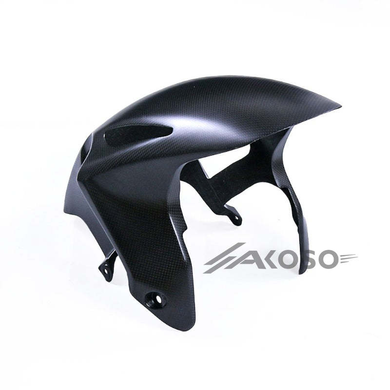 AKOSO 2021-2024 Honda CBR1000RR-R Carbon Fiber Motorcycle Front Wheel Mud Flap Splash Fender Hugger Mudguard