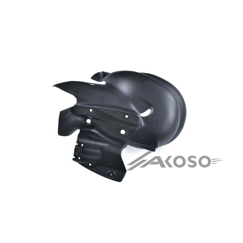 AKOSO 2018-2023 DUCATI Streetfighter V4 V4S Carbon Fiber Exhaust Hood and Heat Shield Protection Fairing