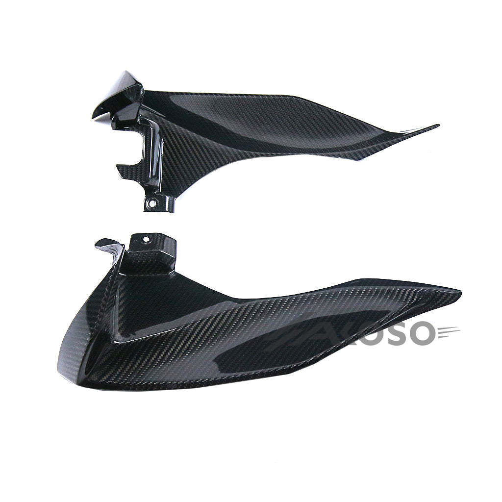 AKOSO Yamaha R1 2020-2024 Carbon Fiber Air Intake Cover Dashboard Side Panels Fairing Motorcycle