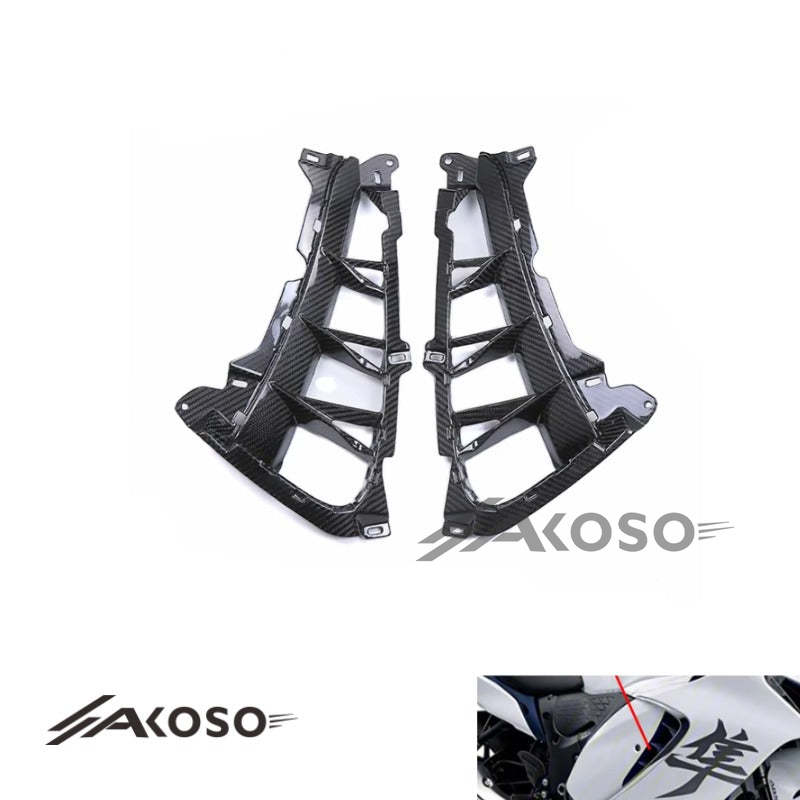 AKOSO Suzuki Hayabusa GSX1300R 2023+ Carbon Fiber Side Covers Fairing Kit