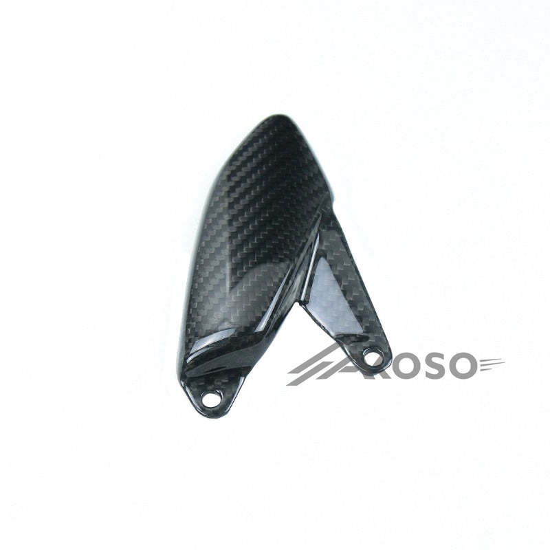 AKOSO 2020+ MV Agusta Superveloce 800 Carbon Fiber Motorcycle Foot Pedal Guard Foot Pegs Heel Guards