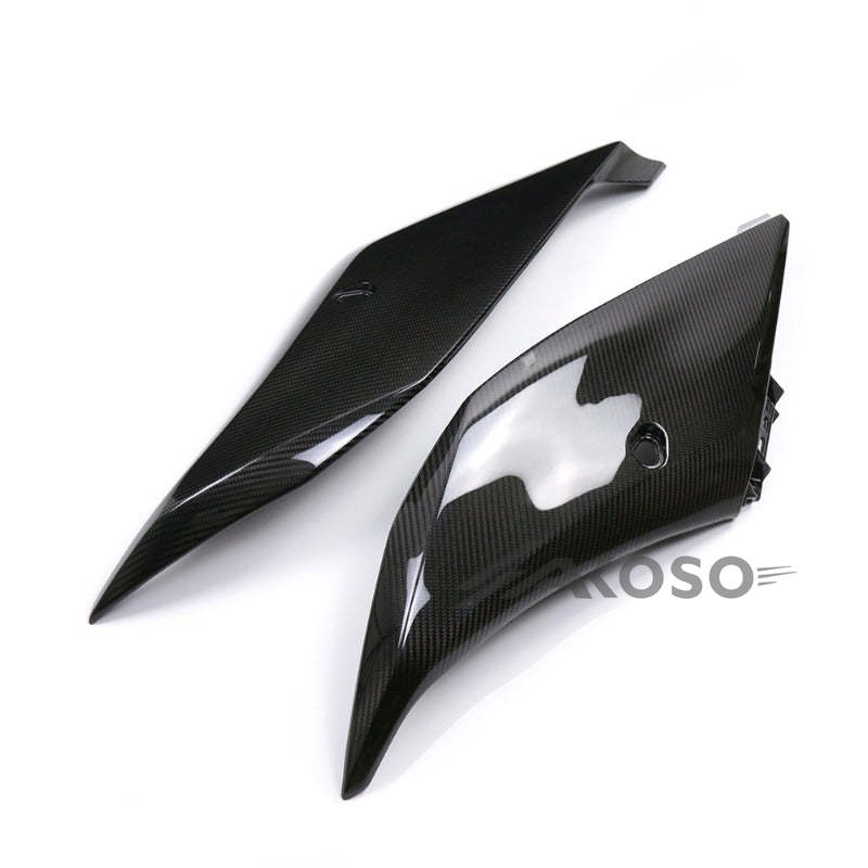 AKOSO 2022-2024 Yamaha R3 Carbon Fiber Side Panels Front Tank Side Fairing Modified Accessories