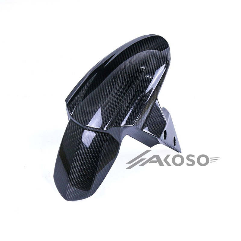 AKOSO 2017+ Triumph Street Triple Carbon Fiber Front Mudguard Fender Fairing Motorcycle Accessories