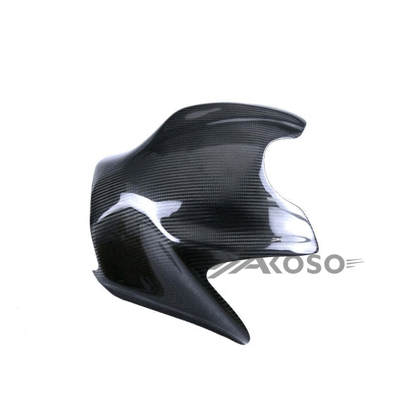 AKOSO 2015-2024 Kawasaki Ninja H2 H2R Carbon Fiber Motorcycle Fuel Tank Cover Fairing