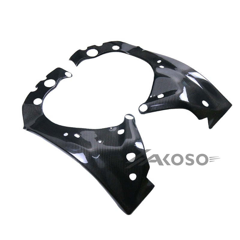 AKOSO 2015-2019 Yamaha YZF-R1 R1M Carbon Fiber Motorcycle Body System Frame Cover Protectors