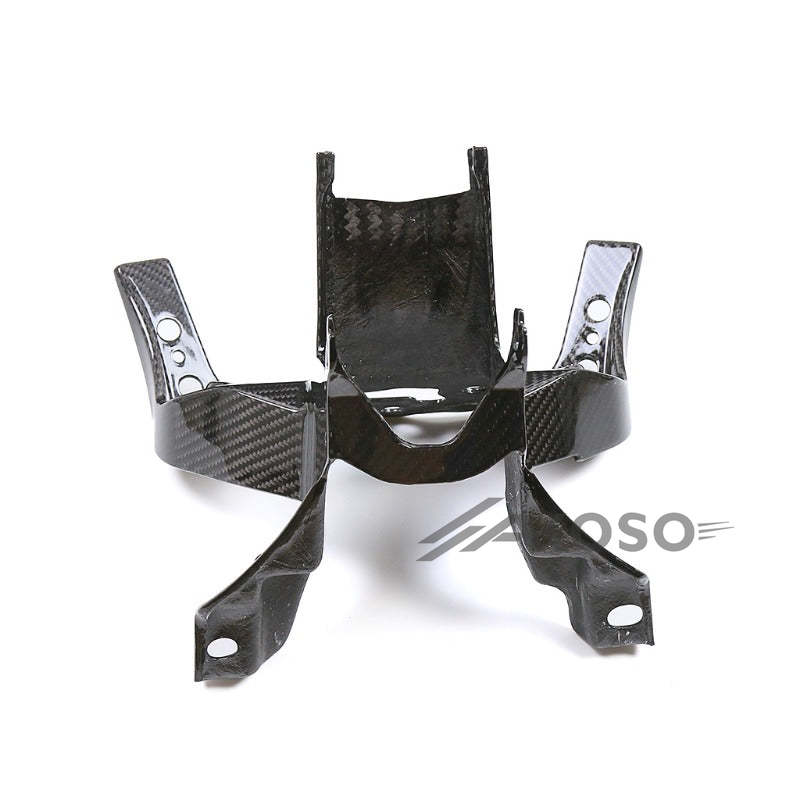 AKOSO 2019-2022 BMW S1000RR Carbon Fiber Headlight Bracket Headlamp Upper Stay Fairing