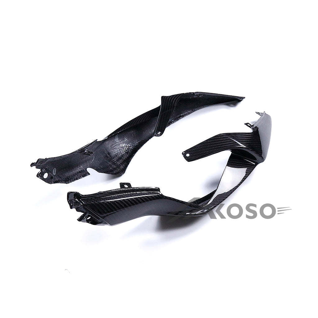 AKOSO 2024+ Kawasaki Ninja ZX-10R Carbon Fiber Rear Seat Side Panel Cover Fairings Motorcycle