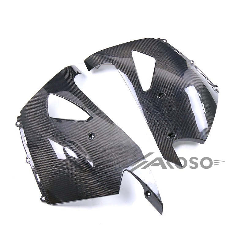 AKOSO 2013-2015 Kawasaki Ninja ZX-14R ZZR1400 Carbon Fiber Motorcycle Lower Bottom Oil Belly Pan Fairing