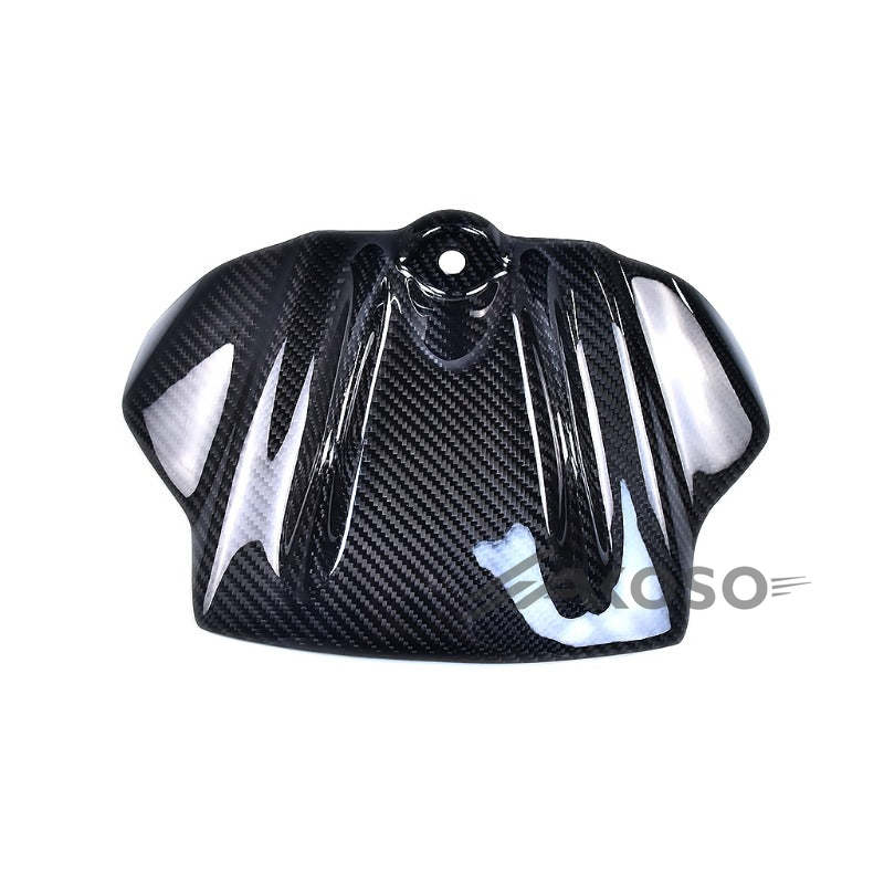 AKOSO 2009-2012 Aprilia RSV4 / 2011 Tuono V4 Carbon Fiber Fuel Tank Front Cover Fairing