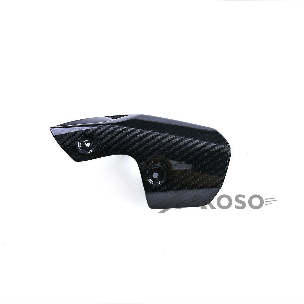 AKOSO 2021-2024 BMW S1000R Carbon Fiber Motorcycle Exhaust Pipe Heat Shield Cover Fairing