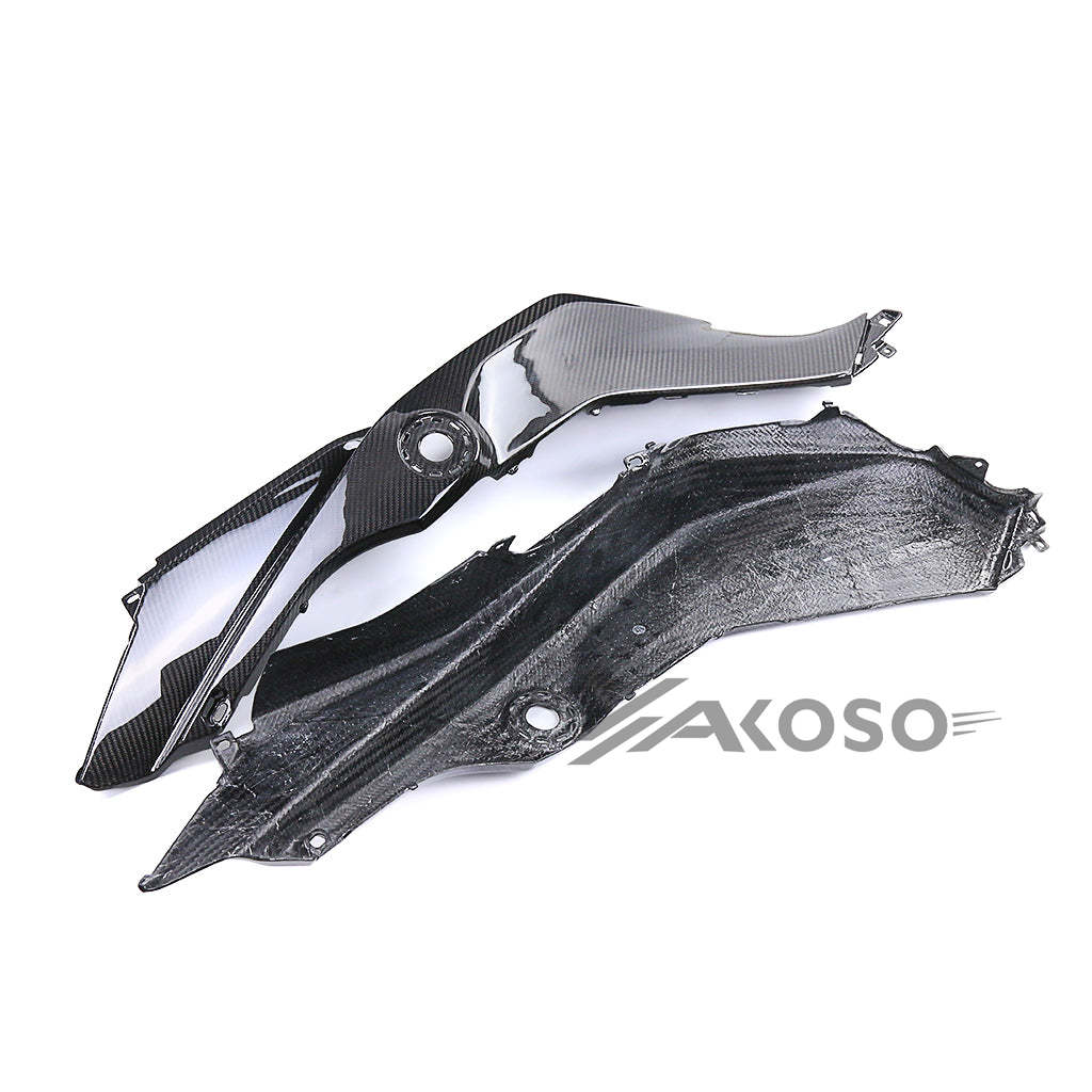 AKOSO BMW S1000XR 2020-2024 Carbon Fiber Fuel GasTank Side Panels