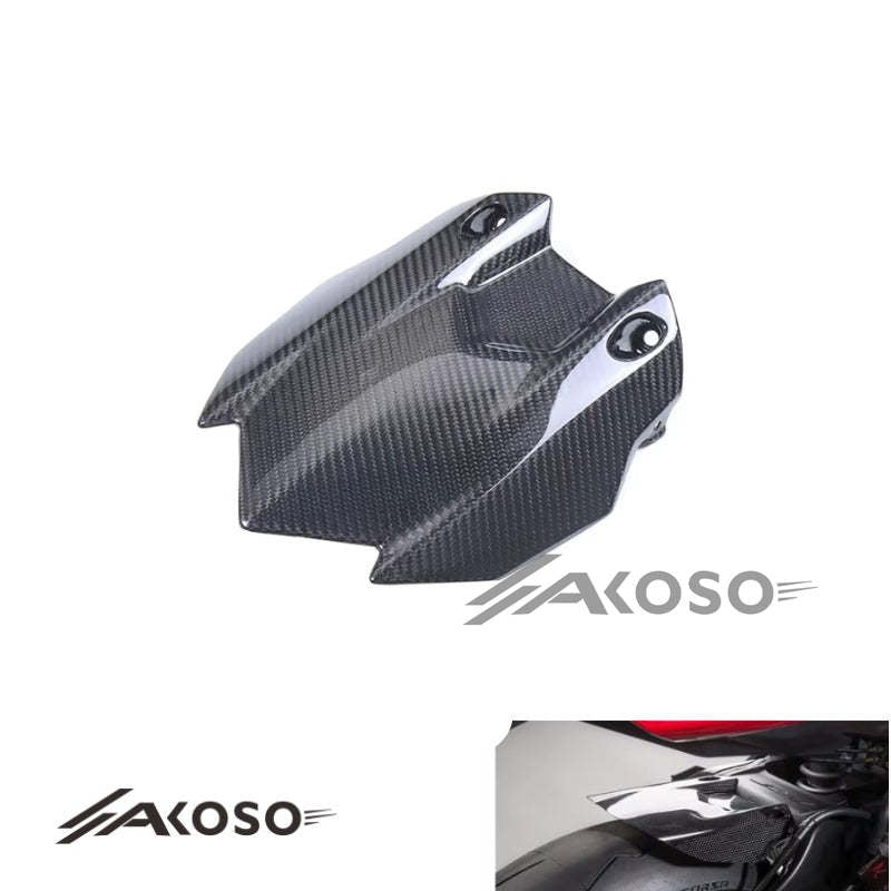 AKOSO 2015-2019 Yamaha YZF-R1 R1M Carbon Fiber Parts Motorcycle Rear Tire Fender Hugger Mudguard