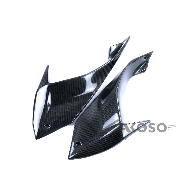 AKOSO 2014-2024 Kawasaki Ninja 650 Carbon Fiber Motorcycle Side Panels Side Frame Fairing Cover