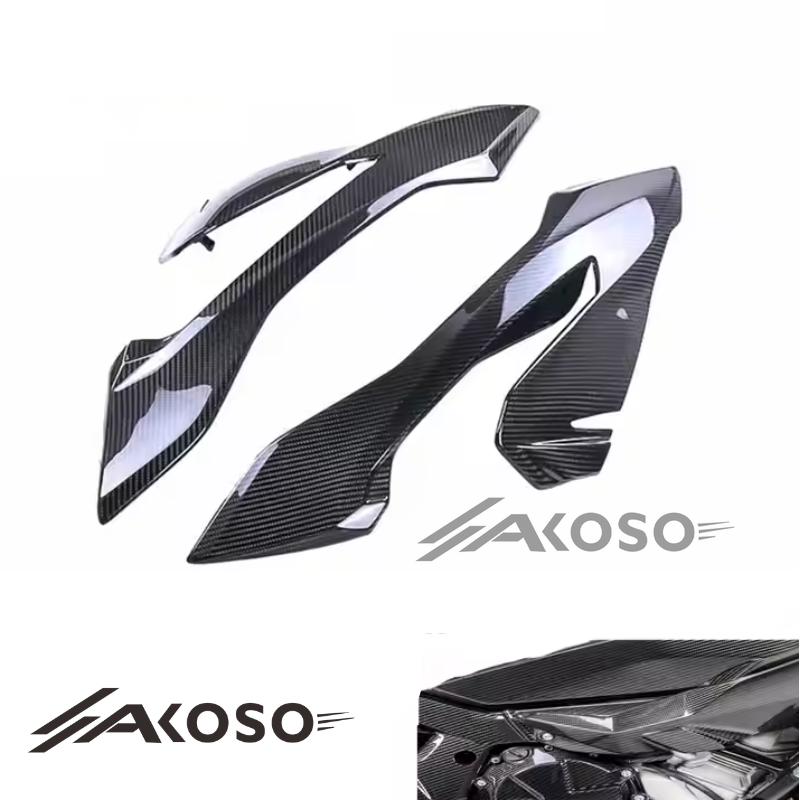 AKOSO Carbon Fiber BMW S1000XR 2015-2019 Side Panel Front Fairing Large Side Panel