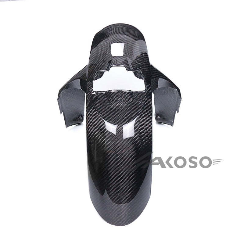 AKOSO 2023 2024 BMW R1300GS Dry Carbon Fiber Motorcycle Front Fender Hugger Mudguards