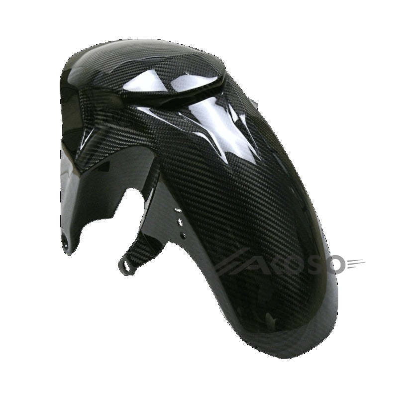 AKOSO 2017-2019 Honda XADV 750 Carbon Fiber Motorcycle Front Fender Hugger Mudguard