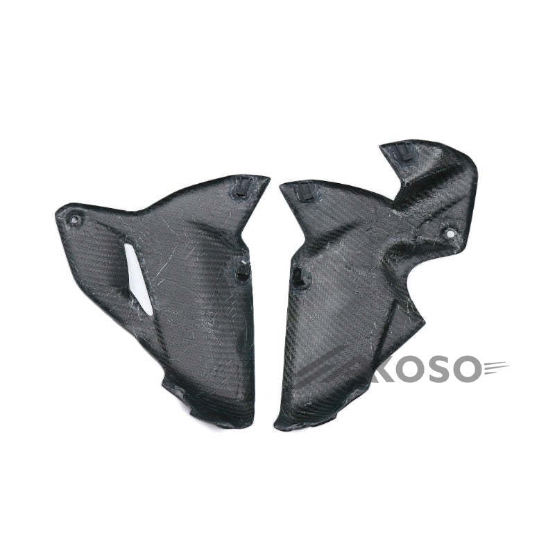 AKOSO 2023 Ducati Diavel V4 Carbon Fiber Motorcycle Accessories Lower Fairings Protection