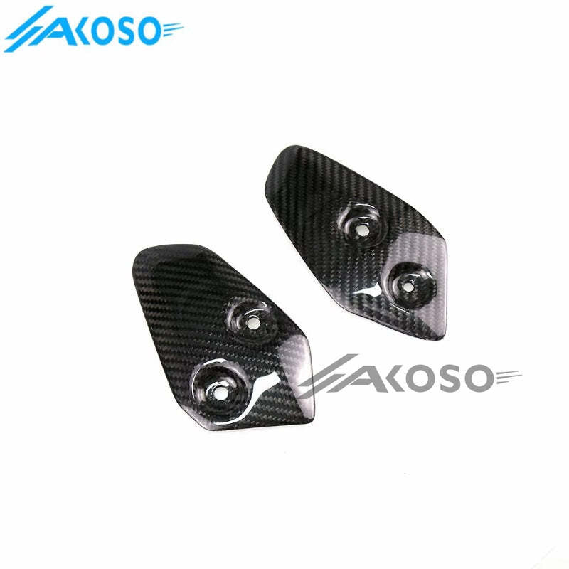 AKOSO Yamaha MT07 MT-07 2014-2017 Carbon Fiber Heel Guard Cover