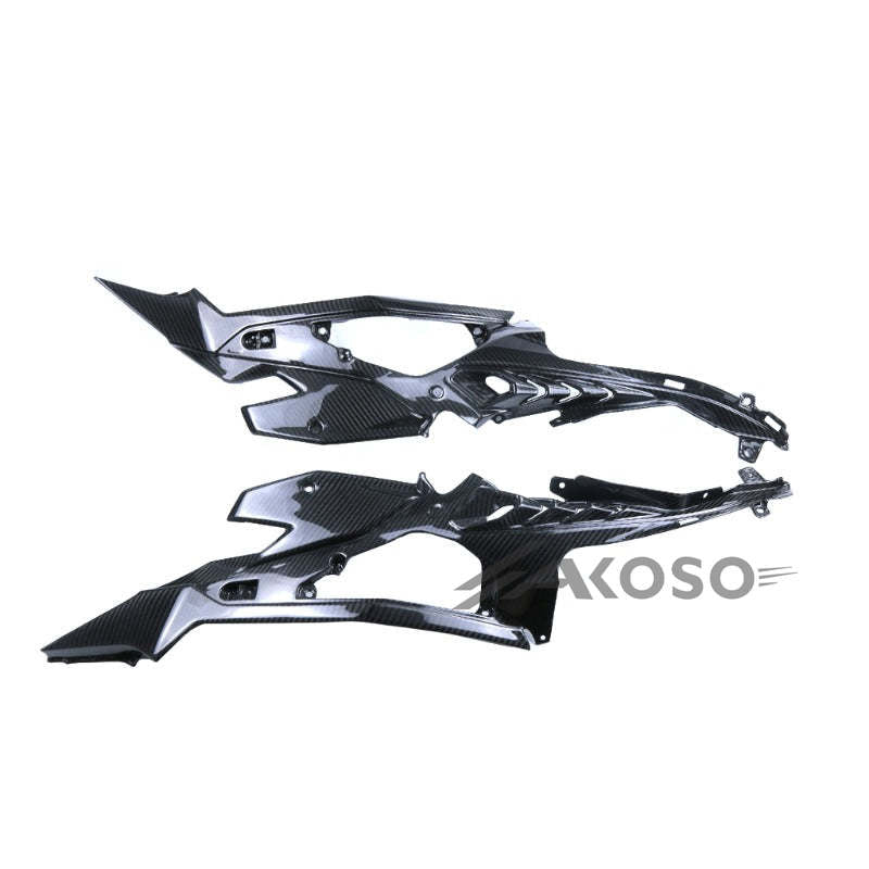 AKOSO 2020-2024 Kawasaki Ninja ZX-25R Carbon Fiber Motorcycle Side Upper Frame Inner Cover Panel Fairing