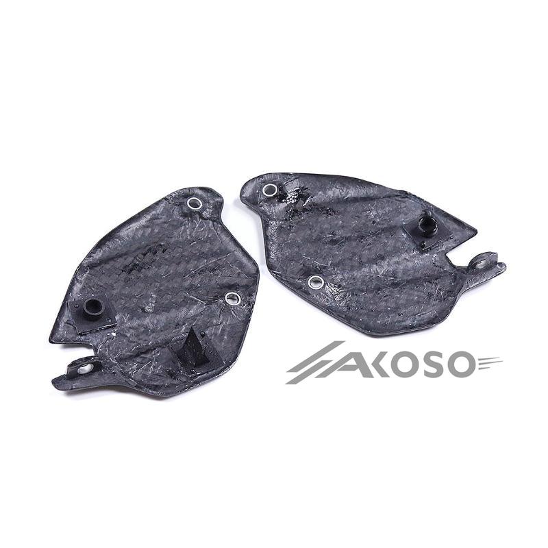 AKOSO 2020-2024 BMW F900XR 100% Carbon Fiber Heel Guards Plates Fairings