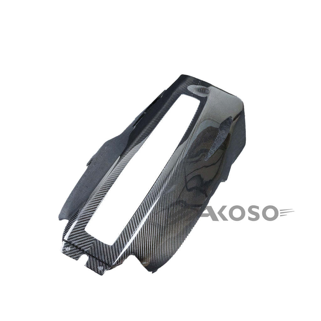 AKOSO 2015-2019 Yamaha R1 R1M Carbon Fiber Belly Pan Engine Spoiler Lower Panel Fairing Cowl Cover