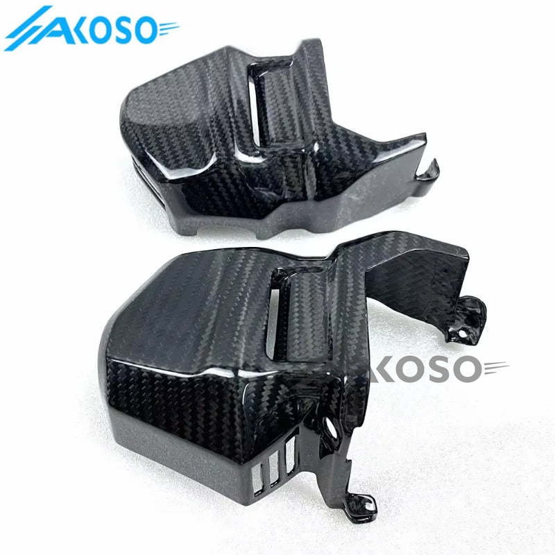 AKOSO 2019+ Honda CB650R CBR650R Carbon Fiber Engine Cover Clutch Cover Small Frame Cover Side Panels